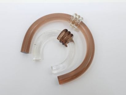 COLLIER torque en plastique et bracelet
