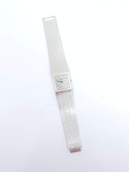 PIAGET
Montre bracelet en or gris 750°, boîtier...