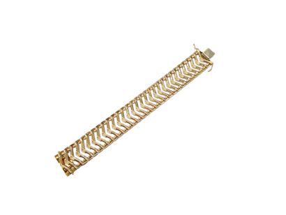 TRAVAIL ITALIEN
BRACELET manchette en or...