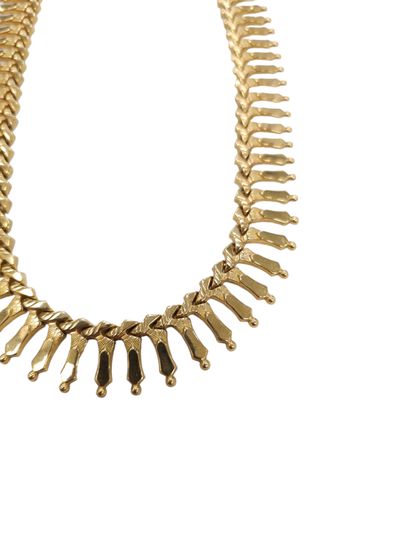 TRAVAIL ITALIEN
Collier colerette en or jaune...