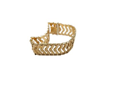 TRAVAIL ITALIEN
BRACELET manchette en or...