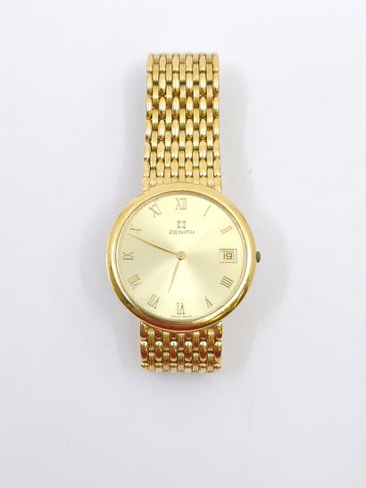 ZENITH
Montre bracelet pour homme en or jaune...