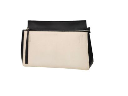CELINE Paris Edge bag
Black and white leather...