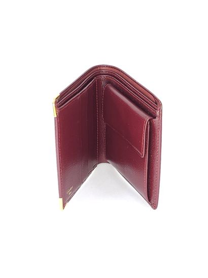 CARTIER
Leather card wallet in original box
Size...