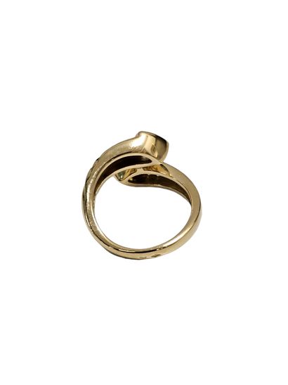 DEMI-PARURE en or jaune 750° comprenant :...