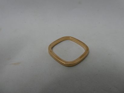 1 Wedding ring 18 carat gold 3.83 g finger...
