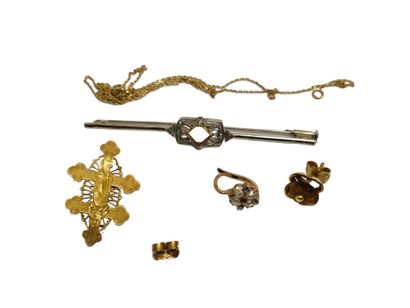 Set of charms in yellow gold 750 
Gross weight:...