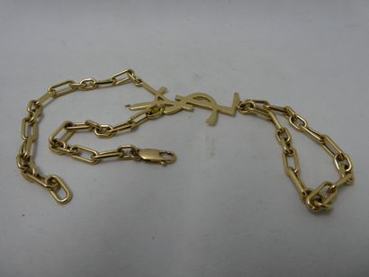 1 Bracelet 18kt Gold 9,29g broken