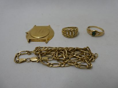 1 Ring 18kt Gold 3,17g 1 Scrap 18kt Gold...