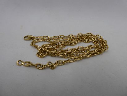 1 18-carat gold chain 12.82 g