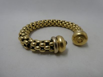 1 Bracelet 18kt gold and stone 51.62g da...