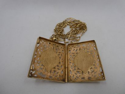 1 Necklace Gold 18kt 11,95g broken 1 Pendant...