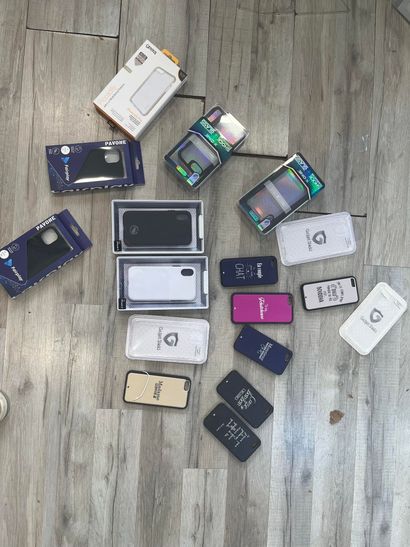 Stock de coques de téléphones