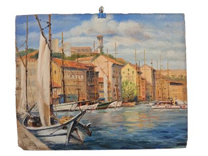 -R. Laurel
Bateaux au port
Petit port de...