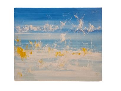Ensemble de quatre oeuvres amateurs
-Danttier
Couple
Huile...