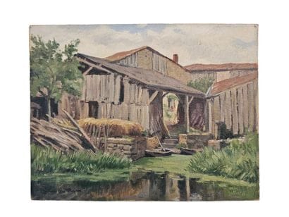 Christian Couillaud 
Paysages aux champs...