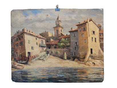 -R. Laurel
Bateaux au port
Petit port de...