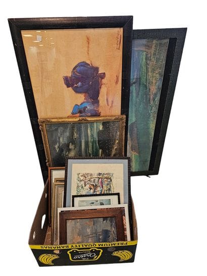 Ensemble de 15 reproductions et gravures