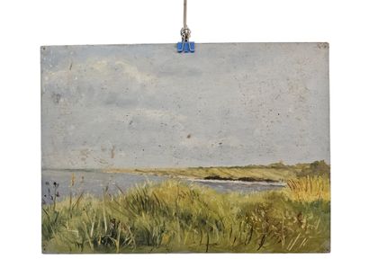 Christian Couillaud 
-Paysage provencal
Huile...