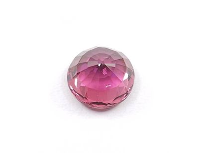 GRENAT purplish pink rhodolite VVS , rond...