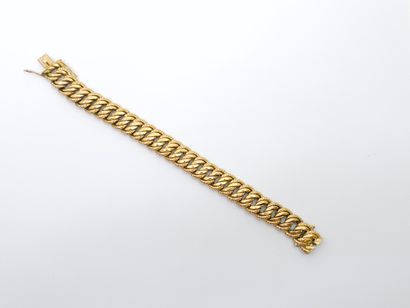 BRACELET maille américaine en or jaune 750°
Poids...