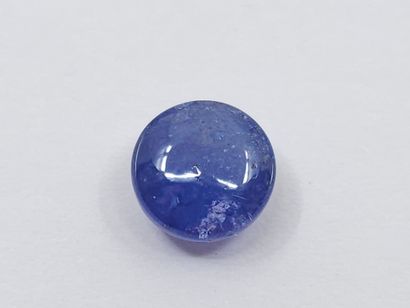 TANZANITE Violet blue , cabochon/rond , Tanzanie...