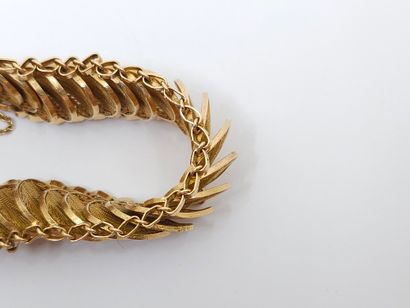 TRAVAIL ETRANGER
Bracelet en or 22 carats...