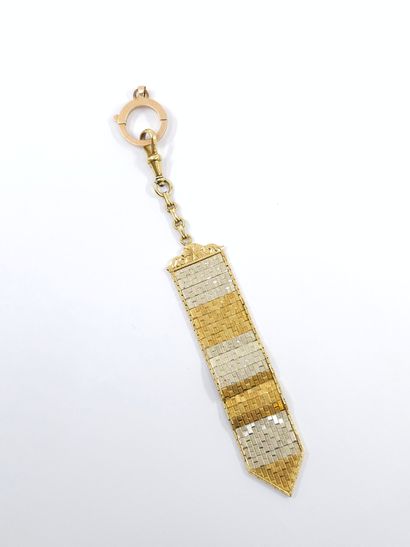 PENDENTIF en or deux tons 750
Poids : 13,84...