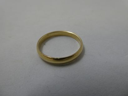 1 Wedding band 18kt gold 2,29g