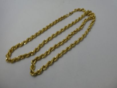 1 Necklace 18kt Gold 21.96g
