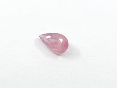 SPINEL purplish pink , poire , Africa , 0,98...