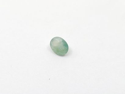 GRANDIDIERITE bluish green , oval , Madagascar...