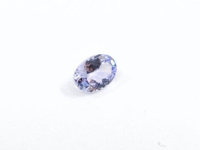 TANZANITE violet blue VS , oval , Tanzania...
