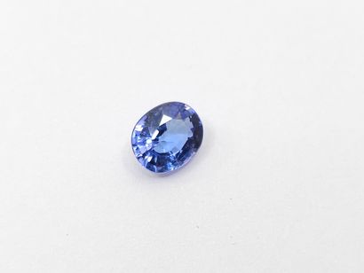 TANZANITE violet blue VS , oval , Tanzania...