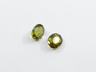 TOURMALINE green VS Nbr 2 , oval , Mozambique...