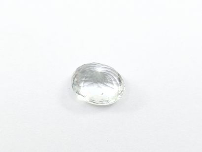 AIGUE MARINE light blue , oval , Brazil ,...
