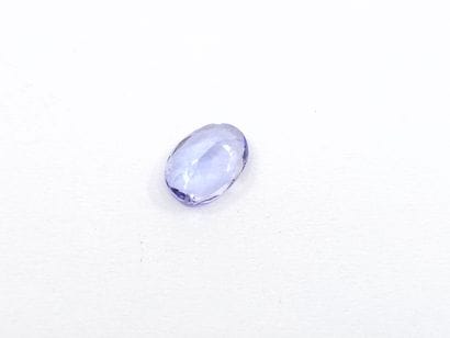 TANZANITE violet blue VS de forme ovale,...