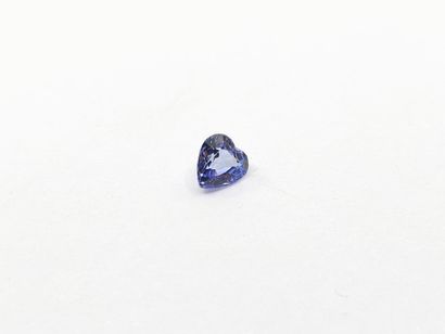 TANZANITE violet blue VS , heart , Tanzania...