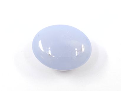 CALCEDOINE blue , cabochon , Turquie , 80,85...