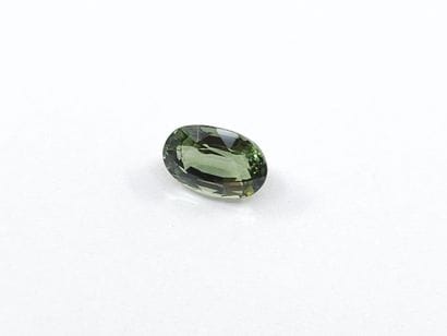 TOURMALINE green VVS , oval , Mozambique...