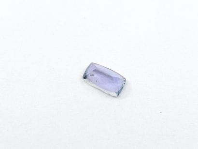 TANZANITE violet blue IF	 de taille coussin,...