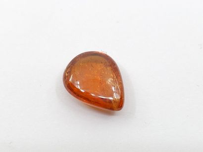 GRENAT orange spessartite , cabochon , Namibia...