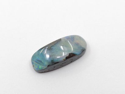 Queensland matrix boulder OPAL , cabochon...