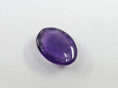 AMETHYSTE purple , cabochon , Madagascar...