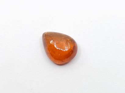 GRENAT orange spessartite , cabochon , Namibia...