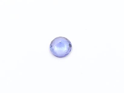 TANZANITE blue, round, Tanzania 0,91 carats...