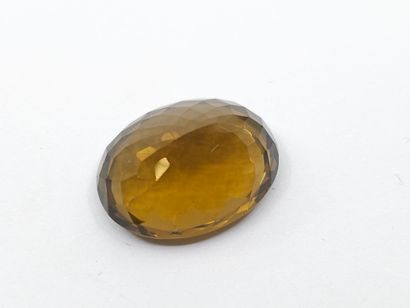 CITRINE VS , oval , Africa , 16.03 carats...