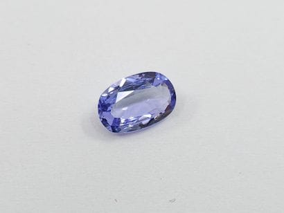 TANZANITE violet blue VVS , oval , Tanzania...