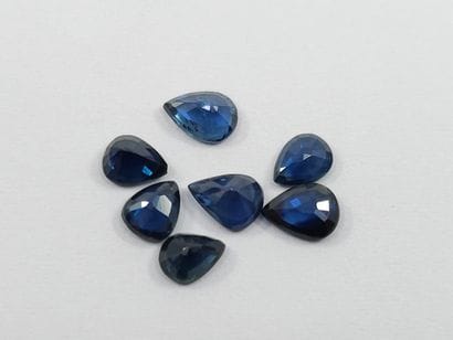 Sapphire blue, pear, africa, 1,97 carats...