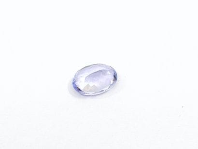 TANZANITE violet blue VS , oval , Tanzania...